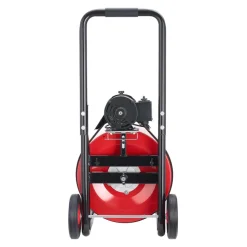 VEVOR Drain Cleaner Machine 100 FT x 3/4 Inch, Auto Feed Sewer Snake Auger on Wheels, Portable Drain Cleaning Machine with 4 Cutters & Air-activated Foot Switch for 4