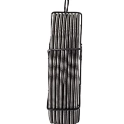 VEVOR Drain Cleaning Cable 75 Feet x 3/8 Inch Solid Core Cable Sewer Cable Drain Auger Cable Cleaner Snake Clog Pipe Drain Cleaning Cable Sewer Drain Auger Snake Pipe