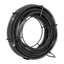 VEVOR Drain Cleaning Cable 66 FT x 5/8 Inch, Professional Sectional Drain Cleaner Cable with 7 Cutters for 0.8