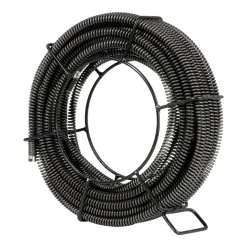 VEVOR Drain Cleaning Cable 66 FT x 5/8 Inch, Professional Sectional Drain Cleaner Cable with 7 Cutters for 0.8