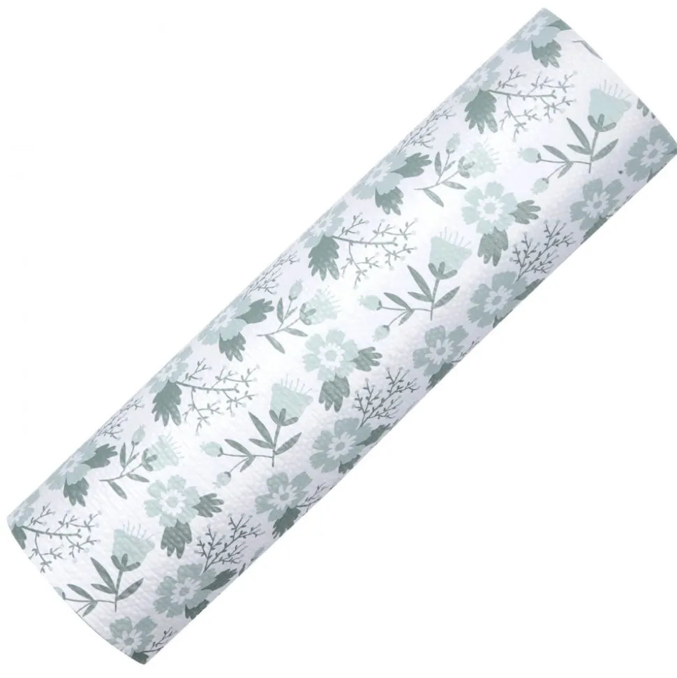 VEVOR Drawer and Shelf Liner for Kitchen Cabinet, Non-Adhesive Non-Slip Thick Refrigerator Liners, Waterproof Shelf Paper, Cupboard Bathroom Drawer Mats, PVC Fridge Lining for Shelves, Floral, 23 FT
