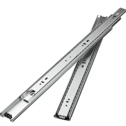 VEVOR Drawer Slides, 18 inch, 10 Pairs Full Extension Ball Bearing Cabinet Rails, 100 LB Load Capacity Heavy Duty Side Mount Dresser Drawer Slides, Drawer Track Runners for Kitchen DIY Replacement