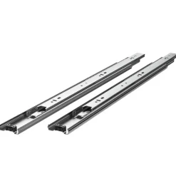 VEVOR Drawer Slides, 18 inch, 10 Pairs Full Extension Ball Bearing Cabinet Rails, 100 LB Load Capacity Heavy Duty Side Mount Dresser Drawer Slides, Drawer Track Runners for Kitchen DIY Replacement