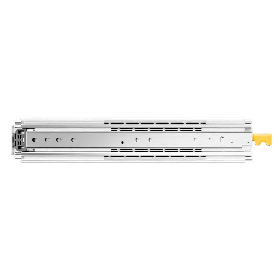 VEVOR Drawer Slides, 1 Pair 36inch Locking Drawer Slides, 500lbs Load Capacity, Side Mount Ball Bearing Drawer Glides, Long Full Extension Drawer Slide