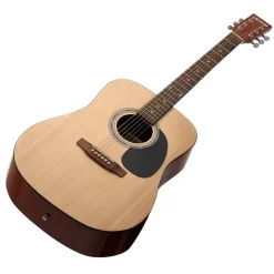 VEVOR Dreadnought Acoustic Guitar, 41 in, 6-String Natural Solid Spruce Top Guitar, Beginner Bundle with Gig Bag, Tuner, Strap, Strings, Picks, Capo, Rosewood Fingerboard, for Adults Taller Players