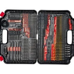 VEVOR Drill Bit Set, 246 Pieces Drill and Driver Bit Set, Screwdriver Bit Set Suitable for Wood Metal Cement Drilling and Screw Driving, Drill Bit Sets Combo Kit Assorted in Organized Carrying Case