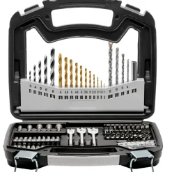 VEVOR Drill Bit Set, 101 Pieces Drill and Driver Bit Set, Screwdriver Bit Set Suitable for Wood Metal Cement Drilling and Screw Driving, Drill Bit Sets Combo Kit Assorted in Organized Carrying Case