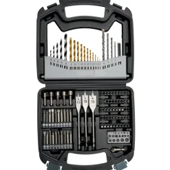 VEVOR Drill Bit Set, 101 Pieces Drill and Driver Bit Set, Screwdriver Bit Set Suitable for Wood Metal Cement Drilling and Screw Driving, Drill Bit Sets Combo Kit Assorted in Organized Carrying Case