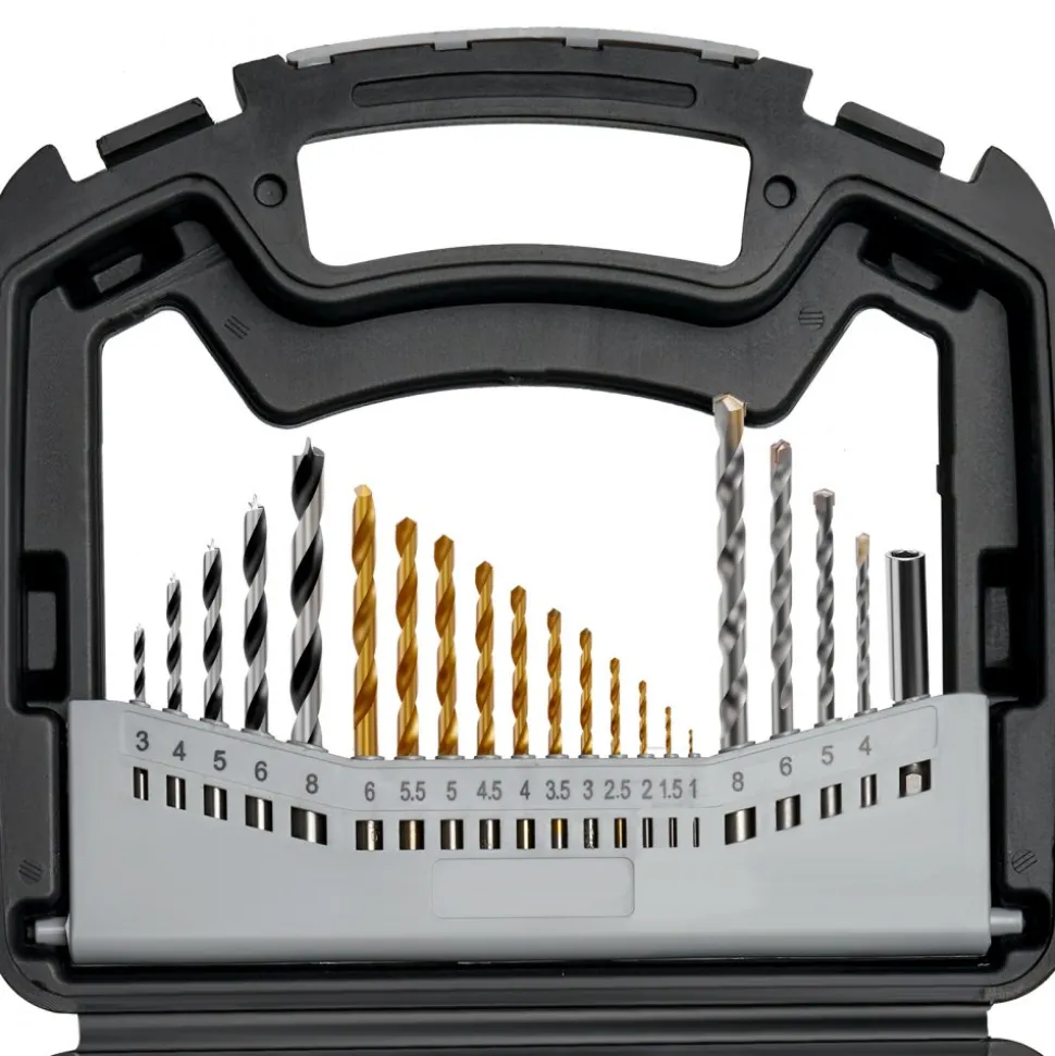 VEVOR Drill Bit Set, 101 Pieces Drill and Driver Bit Set, Screwdriver Bit Set Suitable for Wood Metal Cement Drilling and Screw Driving, Drill Bit Sets Combo Kit Assorted in Organized Carrying Case