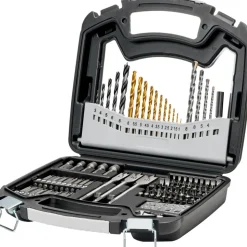 VEVOR Drill Bit Set, 101 Pieces Drill and Driver Bit Set, Screwdriver Bit Set Suitable for Wood Metal Cement Drilling and Screw Driving, Drill Bit Sets Combo Kit Assorted in Organized Carrying Case