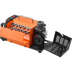 VEVOR Drill Bits Sharpener MR-13B+, 3-15mm Drill Bit Grinder Sharpener with Adjustable Lip Relief Angle & 95°-135° Point Angle, 5800RPM High Speed Re-Sharpener with 13 Collets, CBN & SDC Wheels
