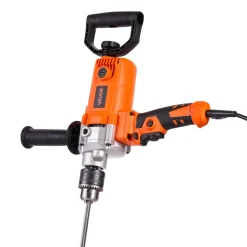 VEVOR Drill Mixer, 5/8 inch Corded Electric Drill Mixer Set, 0-750RPM 5.63A Mixing Drills, Mixing Drills Machine with D-Handle for Drilling & Blending, Handheld Cement Mixers for Fodder, Paint, Cement
