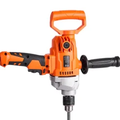 VEVOR Drill Mixer, 1/2 inch Corded Electric Drill Mixer Set, 0-850RPM 5.4A Mixing Drills, Mixing Drills Machine with D-Handle for Drilling & Blending, Handheld Cement Mixers for Fodder, Paint, Cement