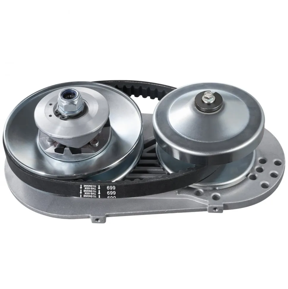 VEVOR Drive Clutch, 2-8HP Engine, 2000 RPM High-Strength Drive Clutch with Asymmetric Designed Wheels & Robust Rubber Belt, Sturdy & Durable Clutch with Full Accessories, Fit for Various Engines