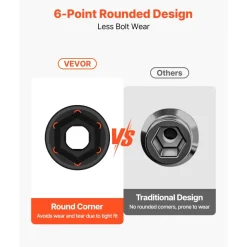 VEVOR Drive Impact Socket Set 1/2