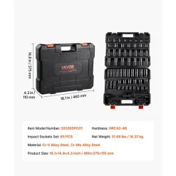 VEVOR Drive Impact Socket Set 1/2