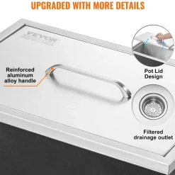 VEVOR Drop in Ice Chest, 20