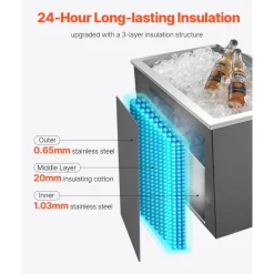 VEVOR Drop in Ice Chest, 28