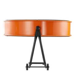 VEVOR Drum Fan, 24 Inch High Velocity Industrial Shop Fan, Heavy Duty Commercial Use 3-Speed 8600CFM, 360°Adjustable Tilting,0-2h Timer Industrial Floor Fan for Warehouse,Workshop,Factory, Basement