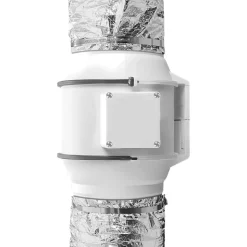 VEVOR Dryer Vent Hose, 6'' Insulated Flexible Duct 25FT Long with 2 Duct Clamps, Heavy-Duty Three Layer Protection for HVAC Heating Cooling Ventilation and Exhaust, R-4.2 Flame Resistance Value