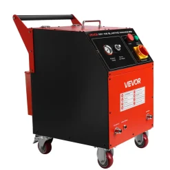 VEVOR Dry Ice Blasting Machine, 11LBS (5KG) Capacity Dry Ice Cleaning Machine with 4 Nozzles, Adjustable Pressure & Dry Ice Amount, Movable Blaster Cleaner for Automotive Ship Aviation Chemical, 120V