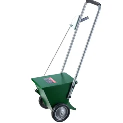 VEVOR Dry Line Marker, 2-Wheel, 2 or 4 in Lines, Field Dry Line Chalker, Adjustable Line Marker, with Rubber Adjustment Handle, 25 lbs Large Powder Capacity, for Baseball and Softball Infield, Green