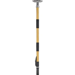 VEVOR Drywall Flat Box Handle, 40''-64'', Anodized Aluminum Flat Finishing Extension Handle, 5-Section Length Adjustable, Non-slip Grip and 360° Painting for Plasterboard, Wallboard, Sheetrock