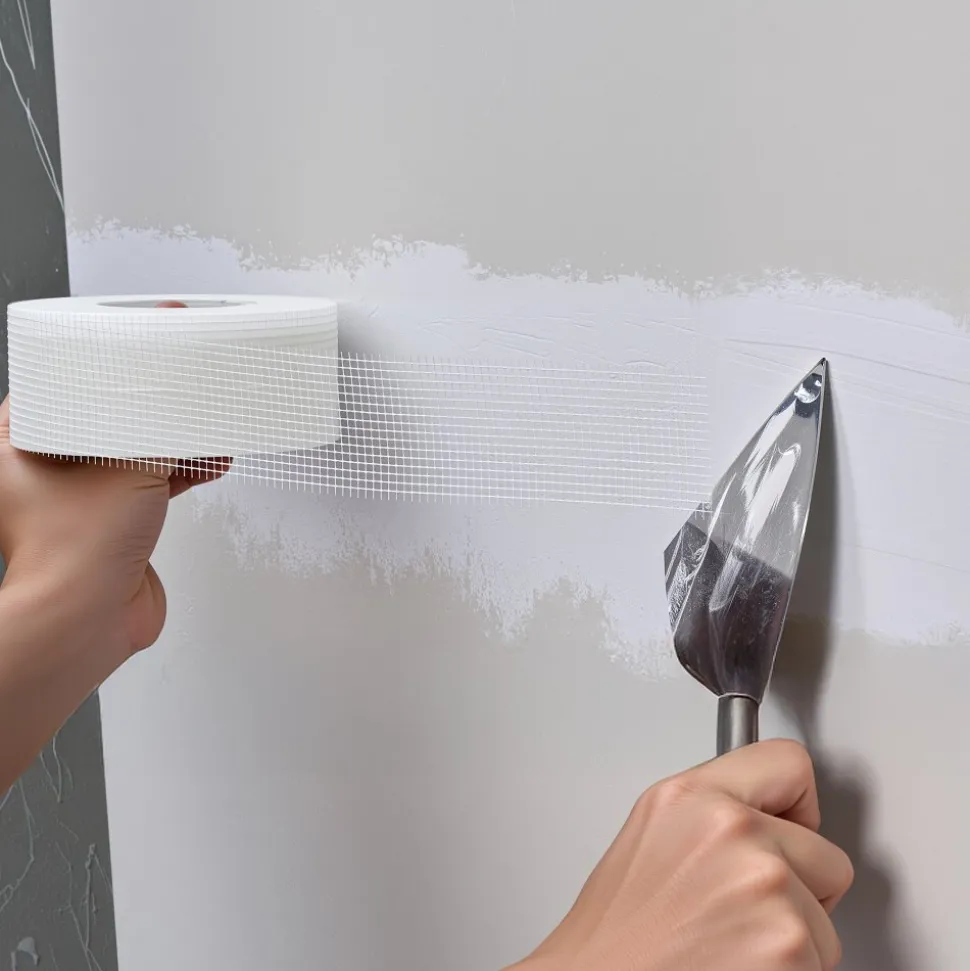 VEVOR Drywall Mesh Tape, 1.97 inch W x 147.64 ft L Self-Adhesive Fiberglass Drywall Joint Tape, 36 Rolls Dry Wall Patch for Easy Sheetrock Ceiling Crack Repair, to Achieve Smooth Even Wall Surface