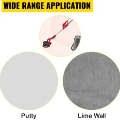 VEVOR Drywall Sander 850W Electric, Electric Sander Variable Speed 800-1750RPM, Drywall Sander Foldable Sheetrock Sander, with Telescope Handle, Vacuum Bag Drywall Sanders 6 Sand Pads