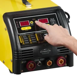 VEVOR Dual Pro Stud Welder Deluxe AL/Fe Dent Repair Kit, Professional 5KW Welder with Auto/Manual Welding and 10 Modes, 110V Spot Welding Dent Repair Machine for Steel & Aluminum Auto Panels Repair