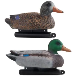 VEVOR Duck Decoys, Realistic Floating Duck Decoys, Weight Forward Swim, Plastic Duck Hunting Decoy Outdoor for Hunting, for Pool, Pond, and Lake, Garden Yard Decoration, Easy to Carry and Use, 6-Pack