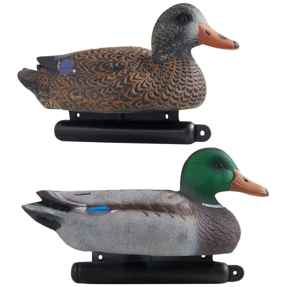 VEVOR Duck Decoys, Realistic Floating Duck Decoys, Weight Forward Swim, Plastic Duck Hunting Decoy Outdoor for Hunting, for Pool, Pond, and Lake, Garden Yard Decoration, Easy to Carry and Use, 6-Pack