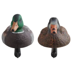 VEVOR Duck Decoys, Realistic Floating Duck Decoys, Weight Forward Swim, Plastic Duck Hunting Decoy Outdoor for Hunting, for Pool, Pond, and Lake, Garden Yard Decoration, Easy to Carry and Use, 6-Pack