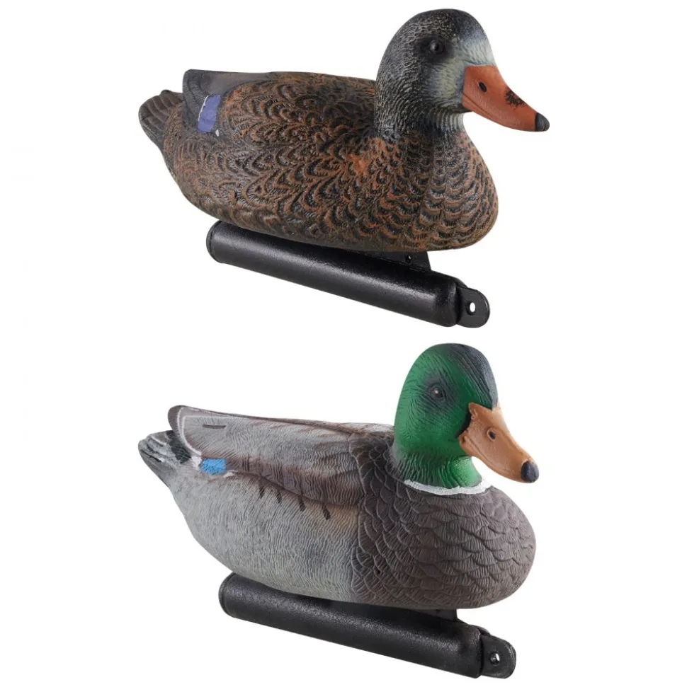 VEVOR Duck Decoys, Realistic Floating Duck Decoys, Weight Forward Swim, Plastic Duck Hunting Decoy Outdoor for Hunting, for Pool, Pond, and Lake, Garden Yard Decoration, Easy to Carry and Use, 6-Pack