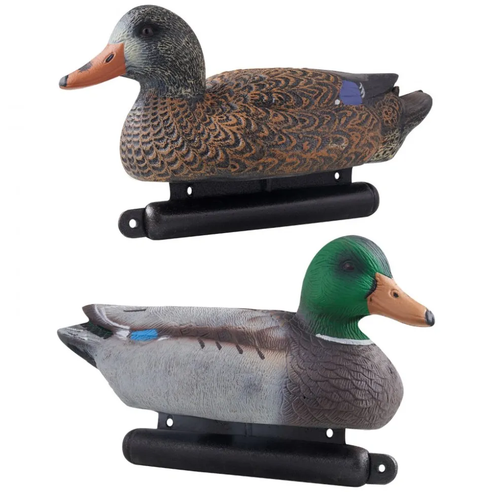 VEVOR Duck Decoys, Realistic Floating Duck Decoys, Weight Forward Swim, Plastic Duck Hunting Decoy Outdoor for Hunting, for Pool, Pond, and Lake, Garden Yard Decoration, Easy to Carry and Use, 6-Pack