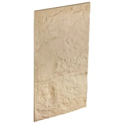 VEVOR 3D Wall Panels, 4 Pack 48 x 24 in PU Natural Stone Imitation Wall Art Tiles, 32 Sq.Ft Coverage Accent Wall Panel, Interior Home Decor for Ceiling, Bedroom, Living & Gaming Room, Stone Yellow