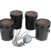VEVOR DWC Hydroponics Grow System, Hydroponic Growing System with Top Drip Kit, Deep Water Culture 5-Gallon 4 Buckets, with Air Pump, Air Stones and Water Level Device for Leafy Vegetables