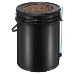 VEVOR DWC Hydroponics Grow System, Hydroponic Growing System with Top Drip Kit, Deep Water Culture 5-Gallon 4 Buckets, with Air Pump, Air Stones and Water Level Device for Leafy Vegetables