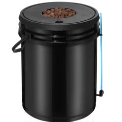 VEVOR DWC Hydroponic System, 5 Gallon 8 Buckets, Deep Water Culture Growing Bucket, Hydroponics Grow Kit with Pump, Air Stone and Water Level Device, for Indoor/Outdoor Leafy Vegetables