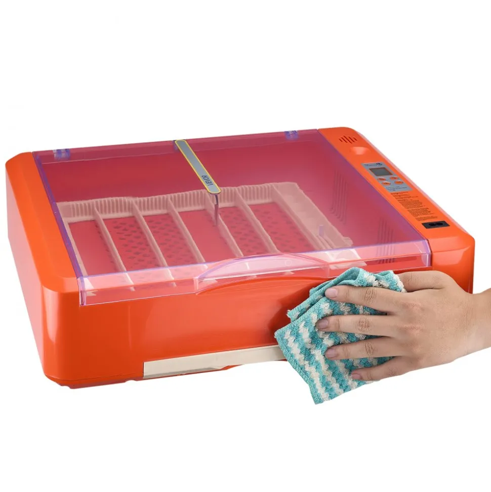 VEVOR 36 Egg Incubator, Automatic Egg Turner with LED Candler & Water Tray, Temperature & Humidity Control, 360° View Clear Window, Poultry Eggs Incubators for Hatching Chicks Ducks Goose Quails