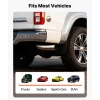 VEVOR Elbow Exhaust Tip, 4 Inch Inlet, 6 Inch Outlet, 23 in Overall Length, Chrome Turn Down Exhaust Tip with Clamp for Truck, Sedan, Sports Car, SUV, Chrome Structure for High Temperature Resistance