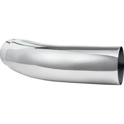 VEVOR Elbow Exhaust Tip, 4 Inch Inlet, 6 Inch Outlet, 23 in Overall Length, Chrome Turn Down Exhaust Tip with Clamp for Truck, Sedan, Sports Car, SUV, Chrome Structure for High Temperature Resistance