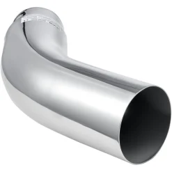 VEVOR Elbow Exhaust Tip, 4 Inch Inlet, 6 Inch Outlet, 23 in Overall Length, Chrome Turn Down Exhaust Tip with Clamp for Truck, Sedan, Sports Car, SUV, Chrome Structure for High Temperature Resistance