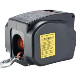 VEVOR Electric Boat Winch, 12V DC 300W, Reversible Electric Trailer Winch for Boats Up to 2000 lbs, Power-in, Power-Out, and Freewheel Operations for Boats with Wired Remote Control & Hand Crank
