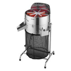 VEVOR Electric Bud Leaf Trimmer, 18 in Tiltable Bud Trimmer with Sharp Stainless Steel Blades, Adjustable Speed, Hydroponic Cutting Machine with Collection Bag Hand Pruner & Scissors, for Leaves Buds