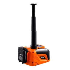 VEVOR Electric Car Jack, 5 Tons /11000 lbs, Adjustable Electric Scissor Jack with High Load Capacity, Tire Change Replacement with LED Light & Remote Control, Portable Jack kit for Sedan, SUV, Truck