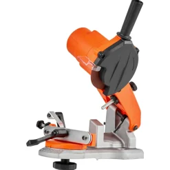 VEVOR Electric Chainsaw Sharpener, 85W Bench Saw Chain Sharpener 5000RPM, Professional Chainsaw Sharpening Tool with 2 Grinding Wheels & LED Light for Woodworking, Logging, Gardening