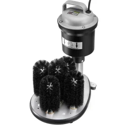 VEVOR Electric Commercial Glass Washer, 5-Brush Bar Glass Cleaner, 1200 Cups/Hour Wine Glass Cleaning Machine, Bar Glass Washer for Champagne Glasses, Beer Cups, Mugs, Perfect for Bars and Cafes