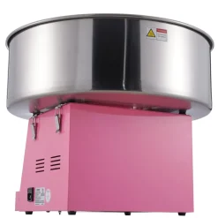 VEVOR Electric Cotton Candy Machine, 1000W Candy Floss Maker, Commercial Cotton Candy Machine with Stainless Steel Bowl, and Sugar Scoop, Perfect for Home Kids Birthday, Family Party (Pink)