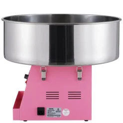 VEVOR Electric Cotton Candy Machine, 1000W Candy Floss Maker, Commercial Cotton Candy Machine with Stainless Steel Bowl, and Sugar Scoop, Perfect for Home Kids Birthday, Family Party (Pink)
